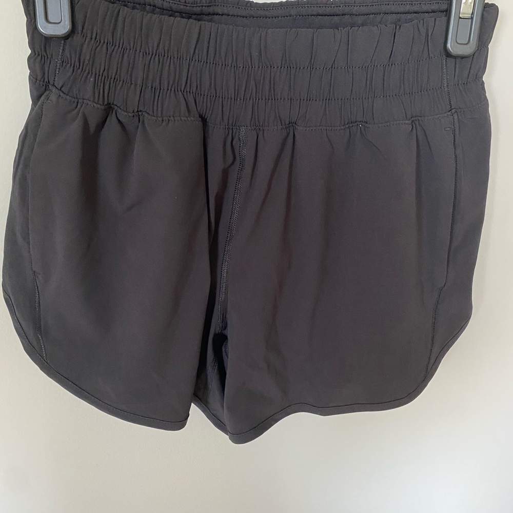 Women's Black Athletic Shorts